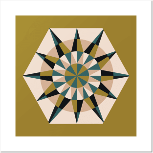 Kaleidoscope Retro Posters and Art